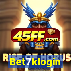 Bet7klogin
